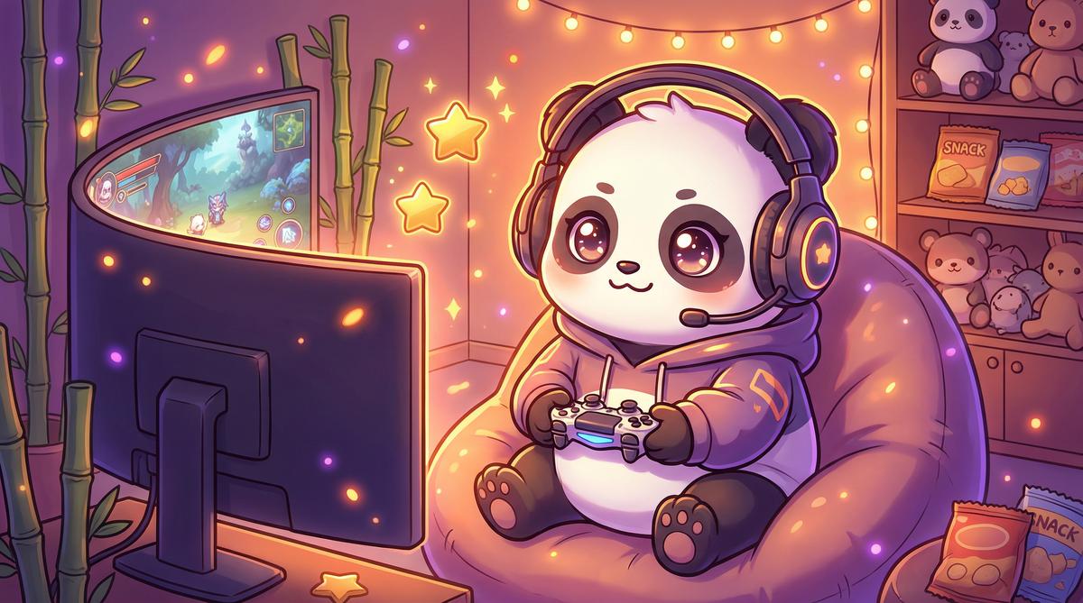 探花熊猫游戏视频